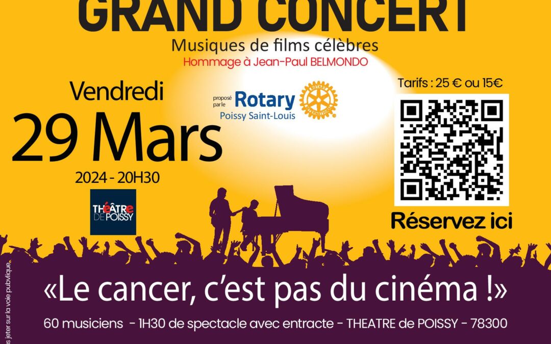 Rotary : Concert exceptionnel à Poissy